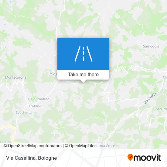 Via Casellina map