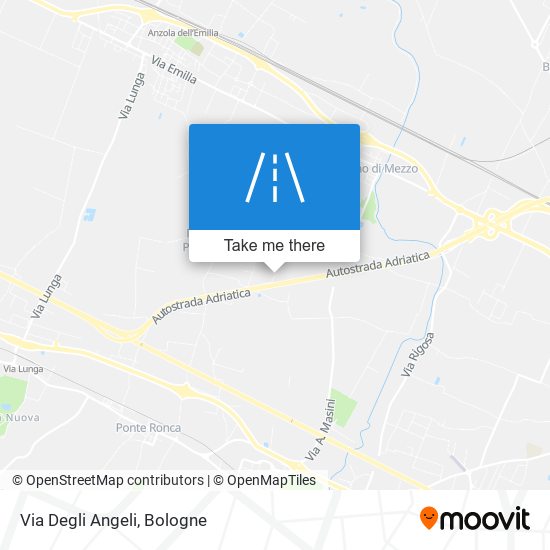 Via Degli Angeli map
