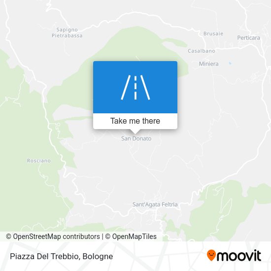 Piazza Del Trebbio map