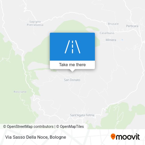 Via Sasso Della Noce map
