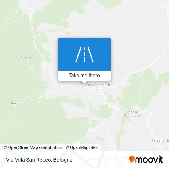 Via Villa San Rocco map