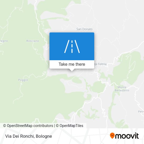 Via Dei Ronchi map