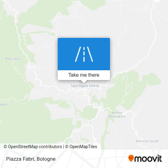 Piazza Fabri map