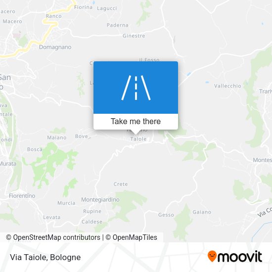 Via Taiole map