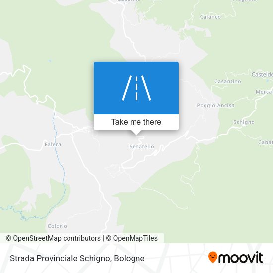 Strada Provinciale Schigno map