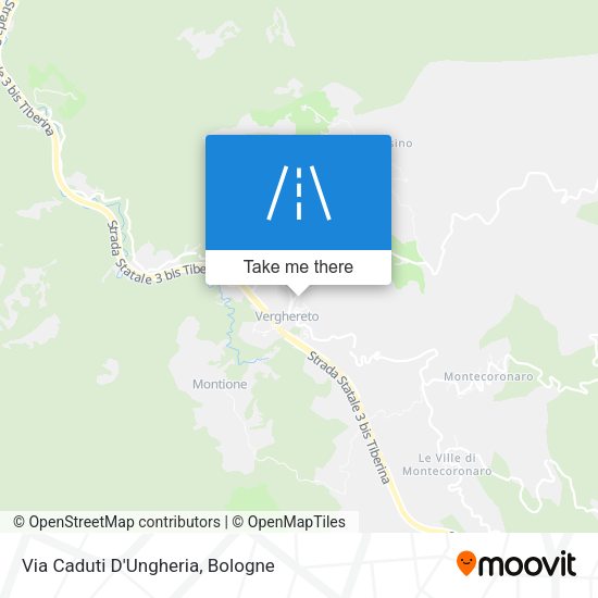 Via Caduti D'Ungheria map