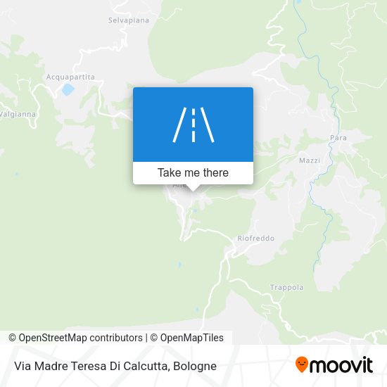 Via Madre Teresa Di Calcutta map