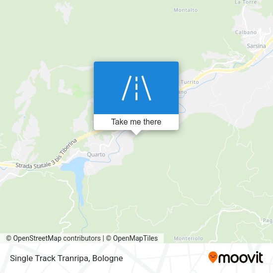 Single Track Tranripa map