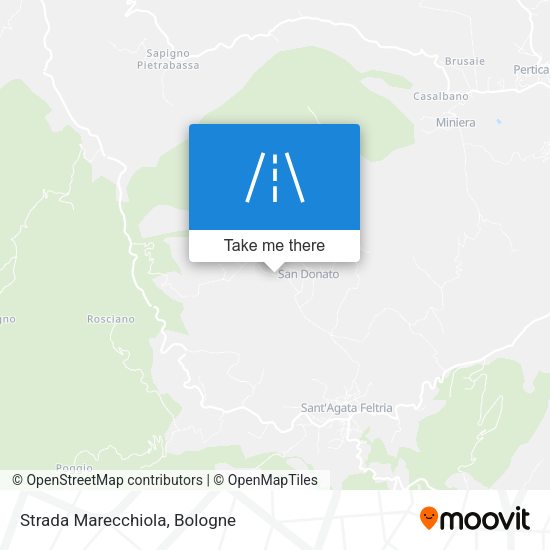 Strada Marecchiola map