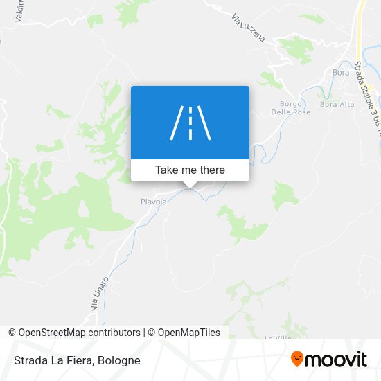 Strada La Fiera map