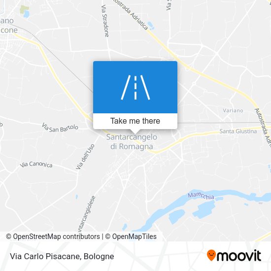 Via Carlo Pisacane map