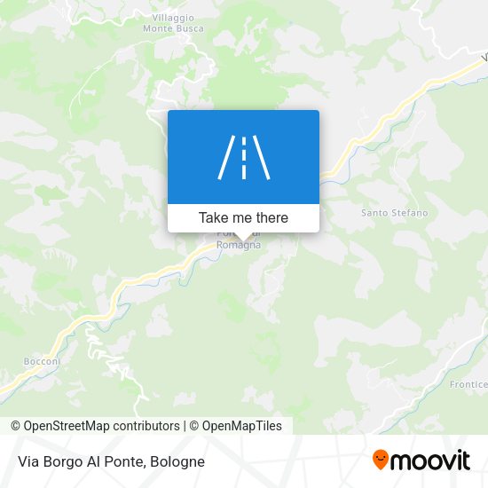 Via Borgo Al Ponte map