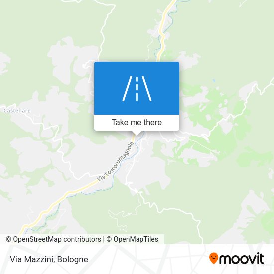 Via Mazzini map