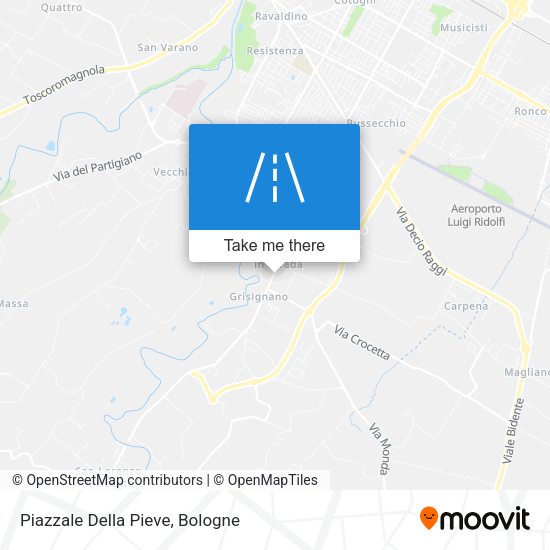 Piazzale Della Pieve map