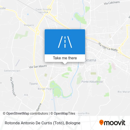 Rotonda Antonio De Curtis (Totò) map