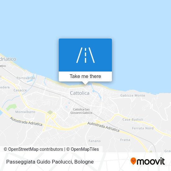 Passeggiata Guido Paolucci map