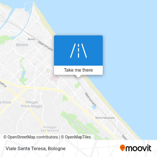 Viale Santa Teresa map