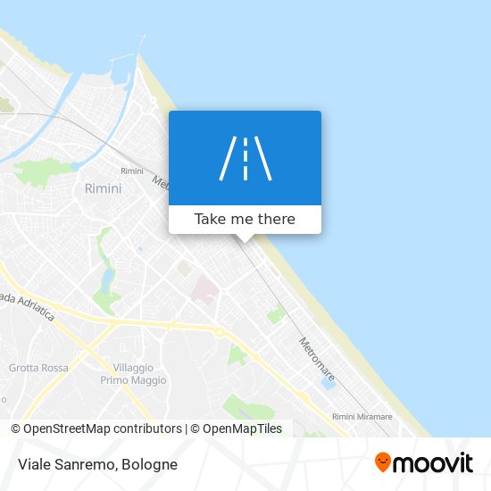 Viale Sanremo map