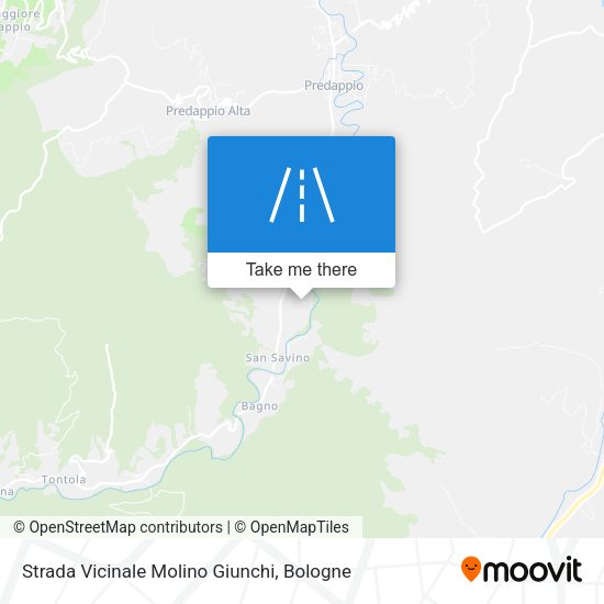 Strada Vicinale Molino Giunchi map