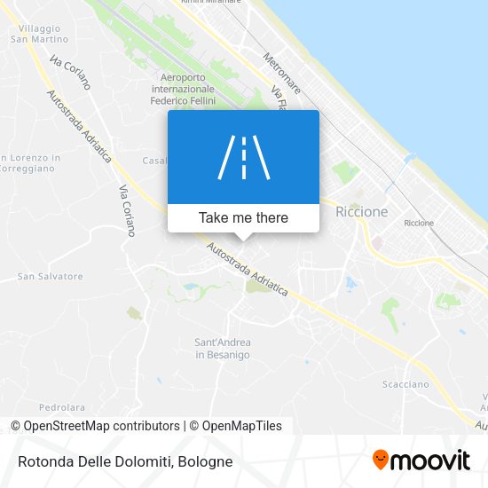 Rotonda Delle Dolomiti map