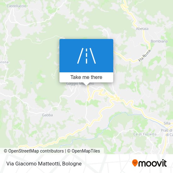 Via Giacomo Matteotti map