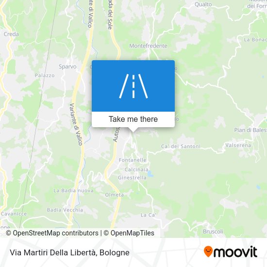 Via Martiri Della Libertà map