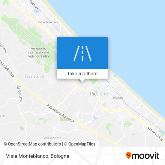 Viale Montebianco map