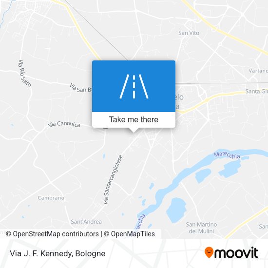 Via J. F. Kennedy map