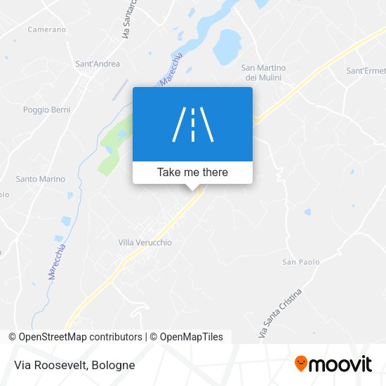 Via Roosevelt map