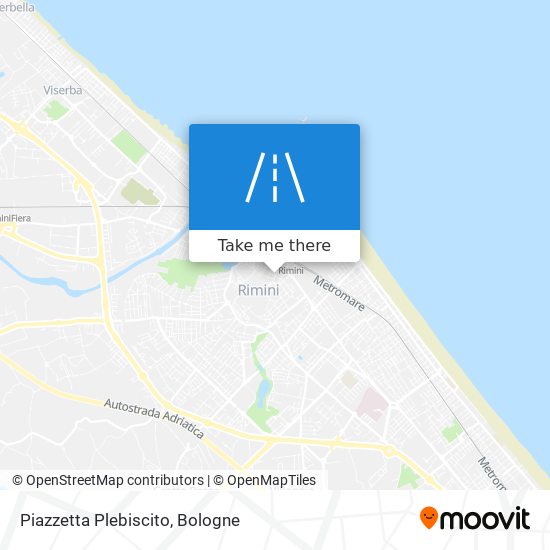 Piazzetta Plebiscito map