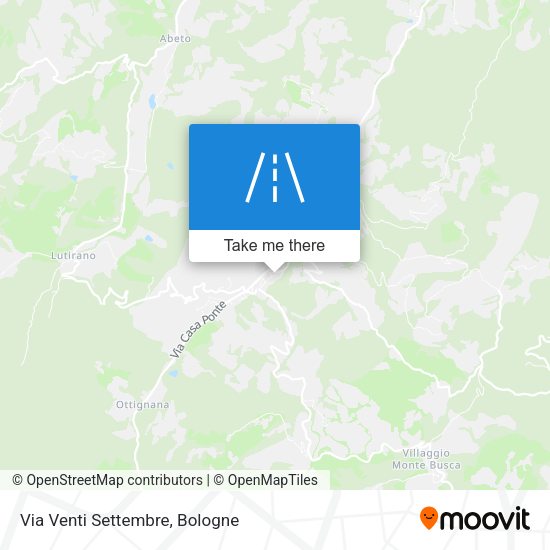Via Venti Settembre map