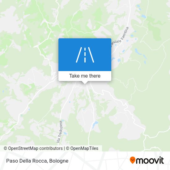 Paso Della Rocca map