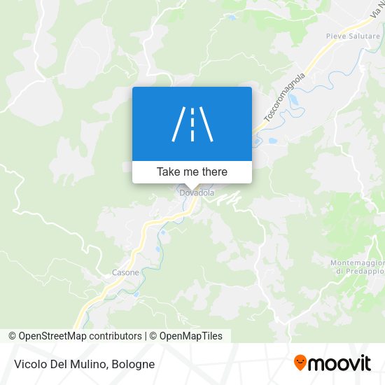 Vicolo Del Mulino map