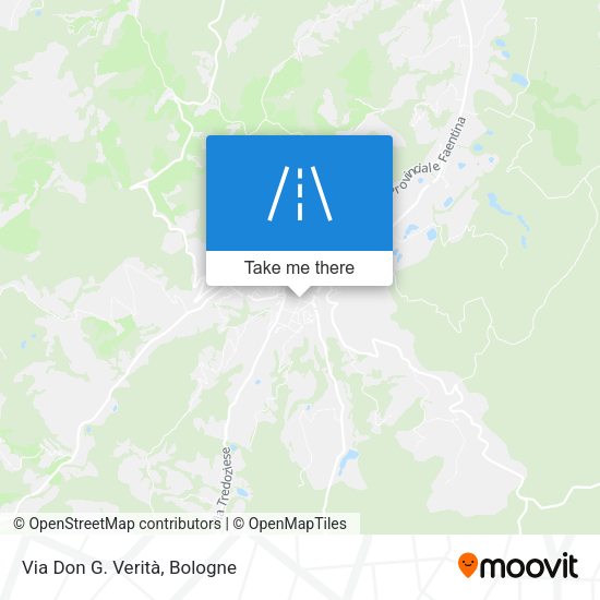 Via Don G. Verità map