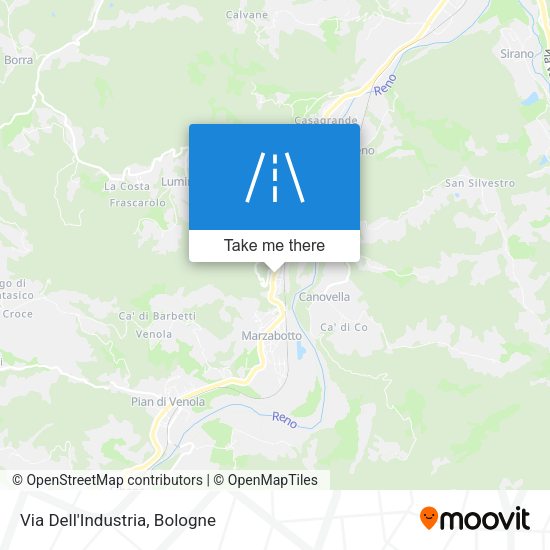 Via Dell'Industria map