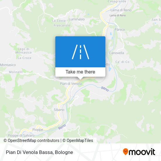 Pian Di Venola Bassa map