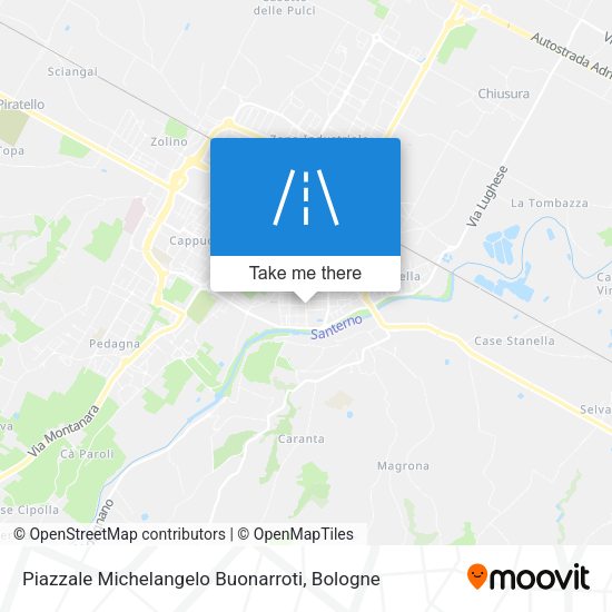 Piazzale Michelangelo Buonarroti map