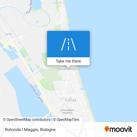 Rotonda I Maggio map