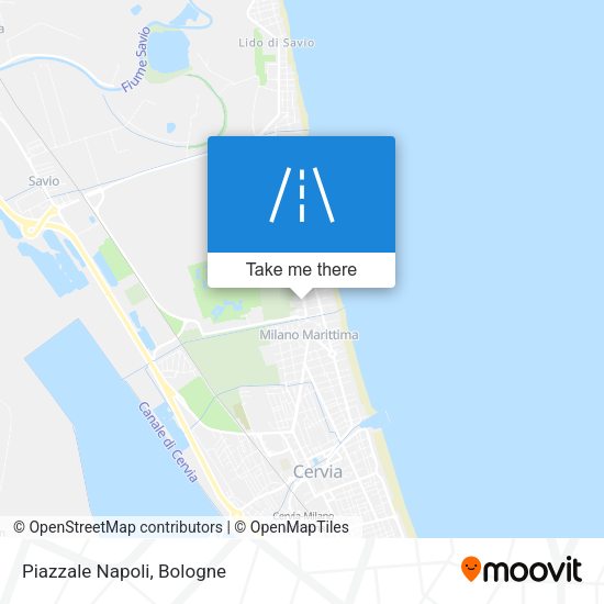 Piazzale Napoli map