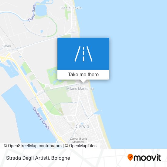 Strada Degli Artisti map
