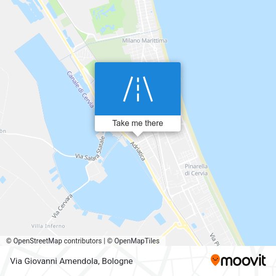 Via Giovanni Amendola map