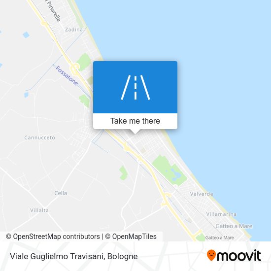 Viale Guglielmo Travisani map
