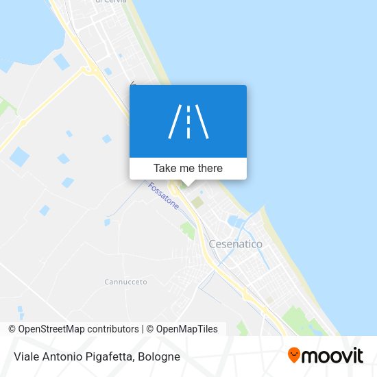 Viale Antonio Pigafetta map