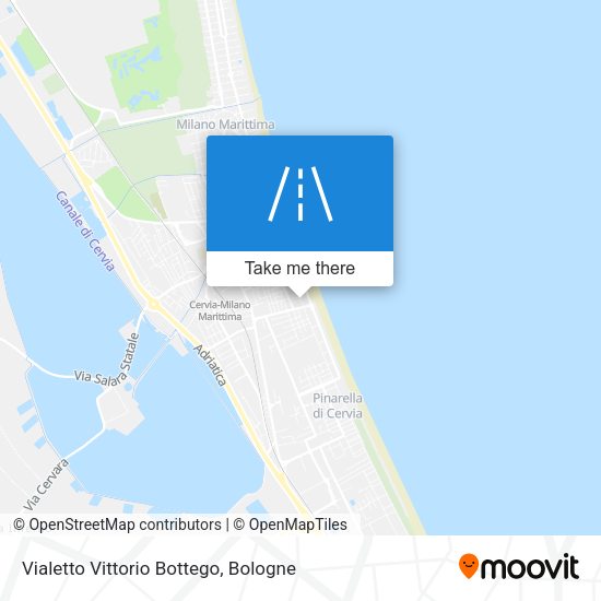 Vialetto Vittorio Bottego map