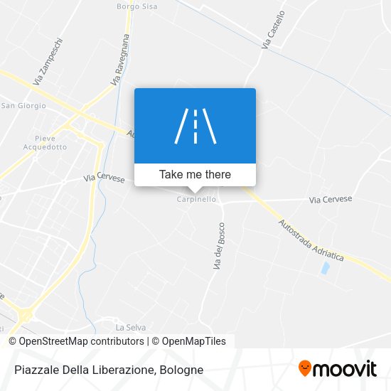 Piazzale Della Liberazione map