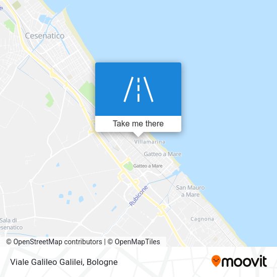 Viale Galileo Galilei map
