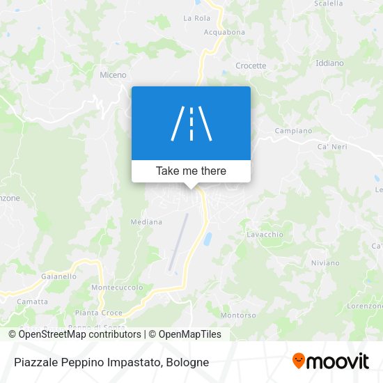 Piazzale Peppino Impastato map