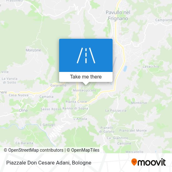 Piazzale Don Cesare Adani map