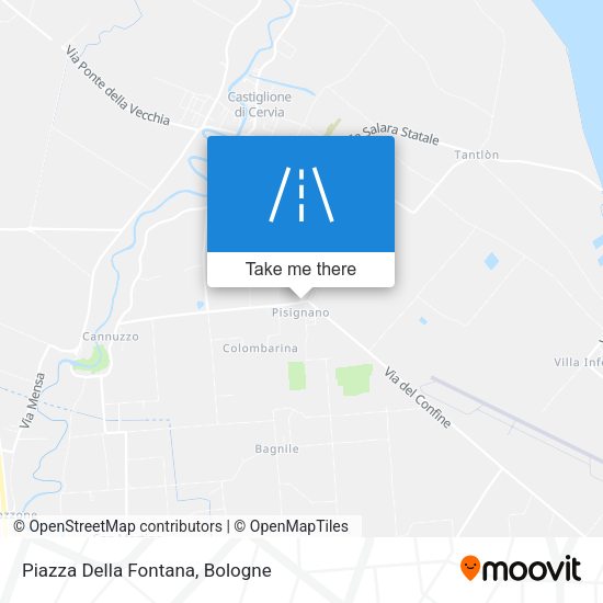 Piazza Della Fontana map