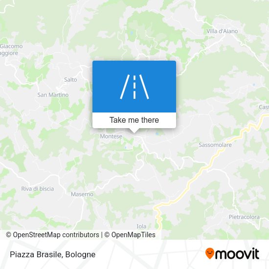 Piazza Brasile map